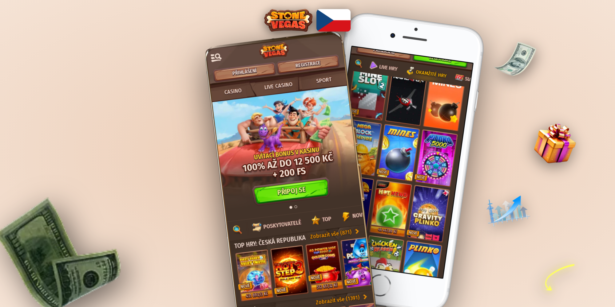 Aplikace Stonevegas Casino na iPhone a iPad