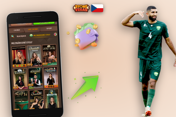 Přihlášení do Stonevegas Casino přes aplikaci po dokončení instalace na Androidu