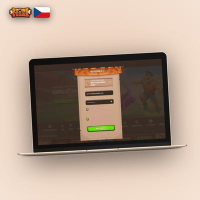 Volitelný promo kód MAXCZ21 při registraci ve Stonevegas Casino pro navýšení bonusu